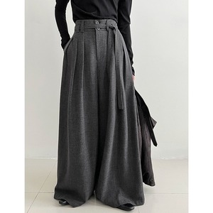 drape wide pants　j-0185