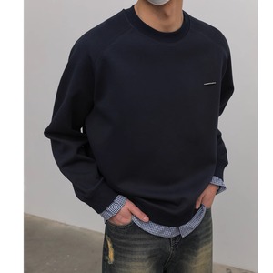 raglan sleeve crew neck sweatshirt mr0058