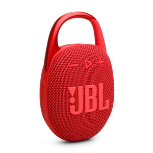 【在庫処分】JBL CLIP5 Bluetoothスピーカー USB C充電/IP67防塵防水/アプリ対応/カラビナ構造/パッシブラジエーター搭載/ポータブル/レッド JBLCLIP5RED