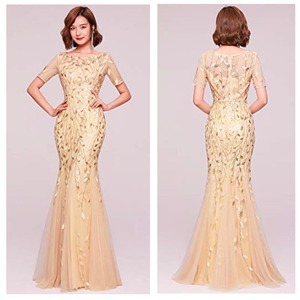 ★送料無料★15号(XXL)☆マーメイドパーティ－ロングドレス(OPN2346)