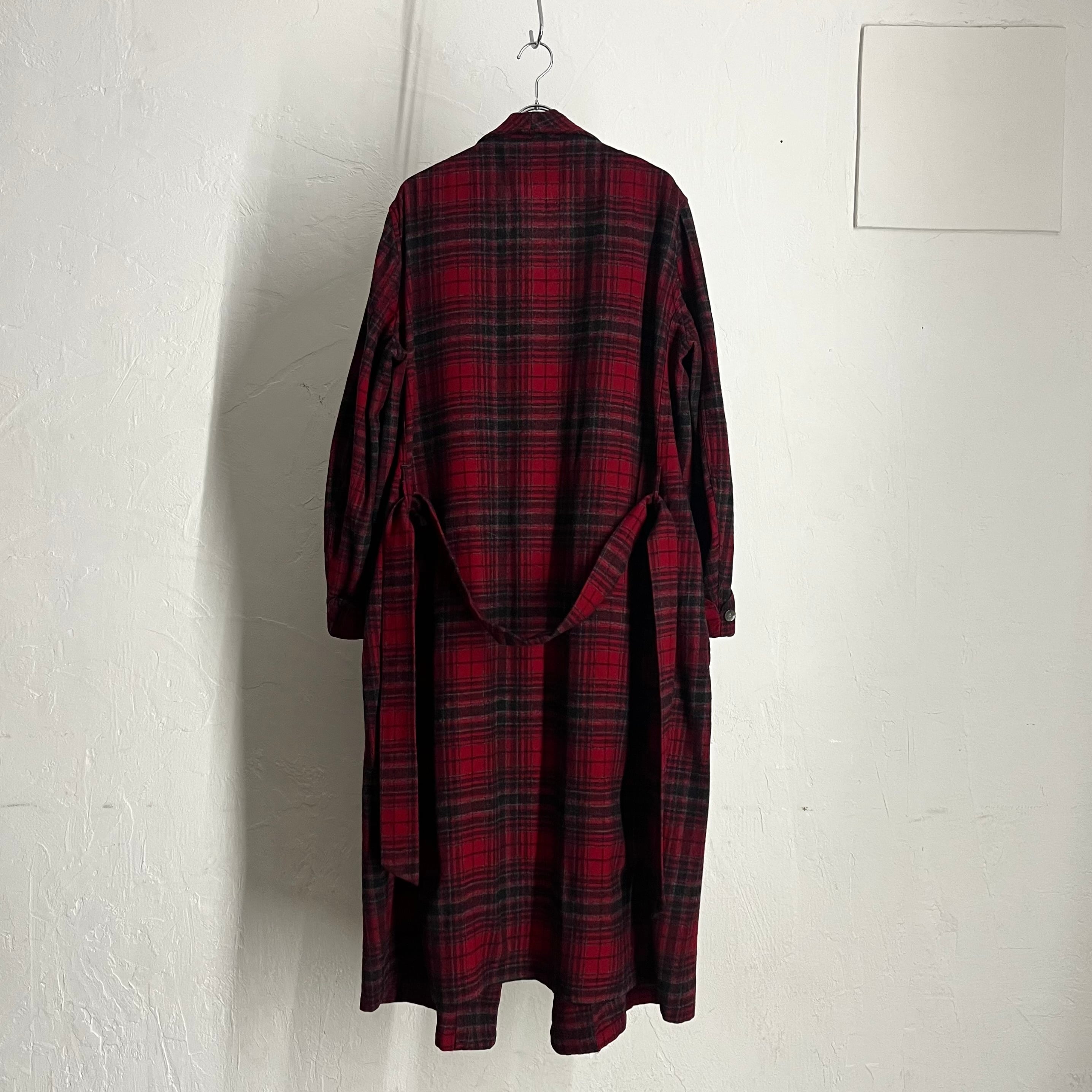 40s PENDLETON Wool Gown Coat | VOLAR