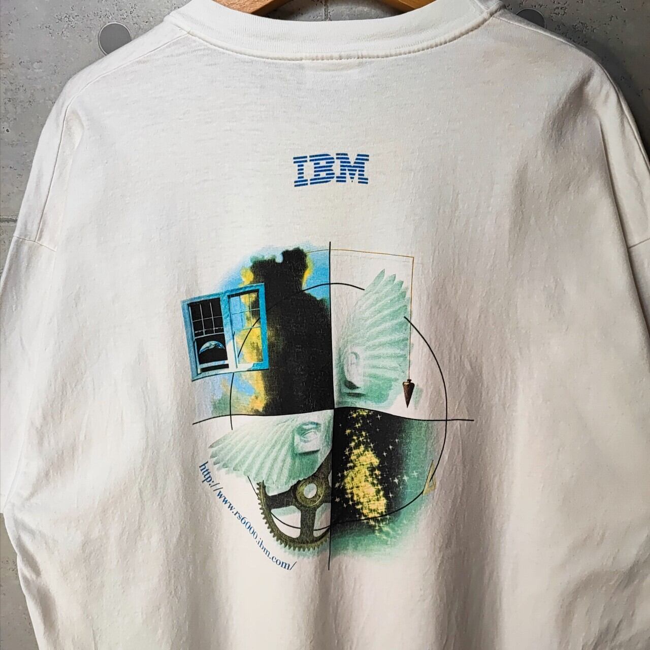 90's IBM RS/6000 IT企業 プリントTシャツ | IN DA HOOD VINTAGE&USED