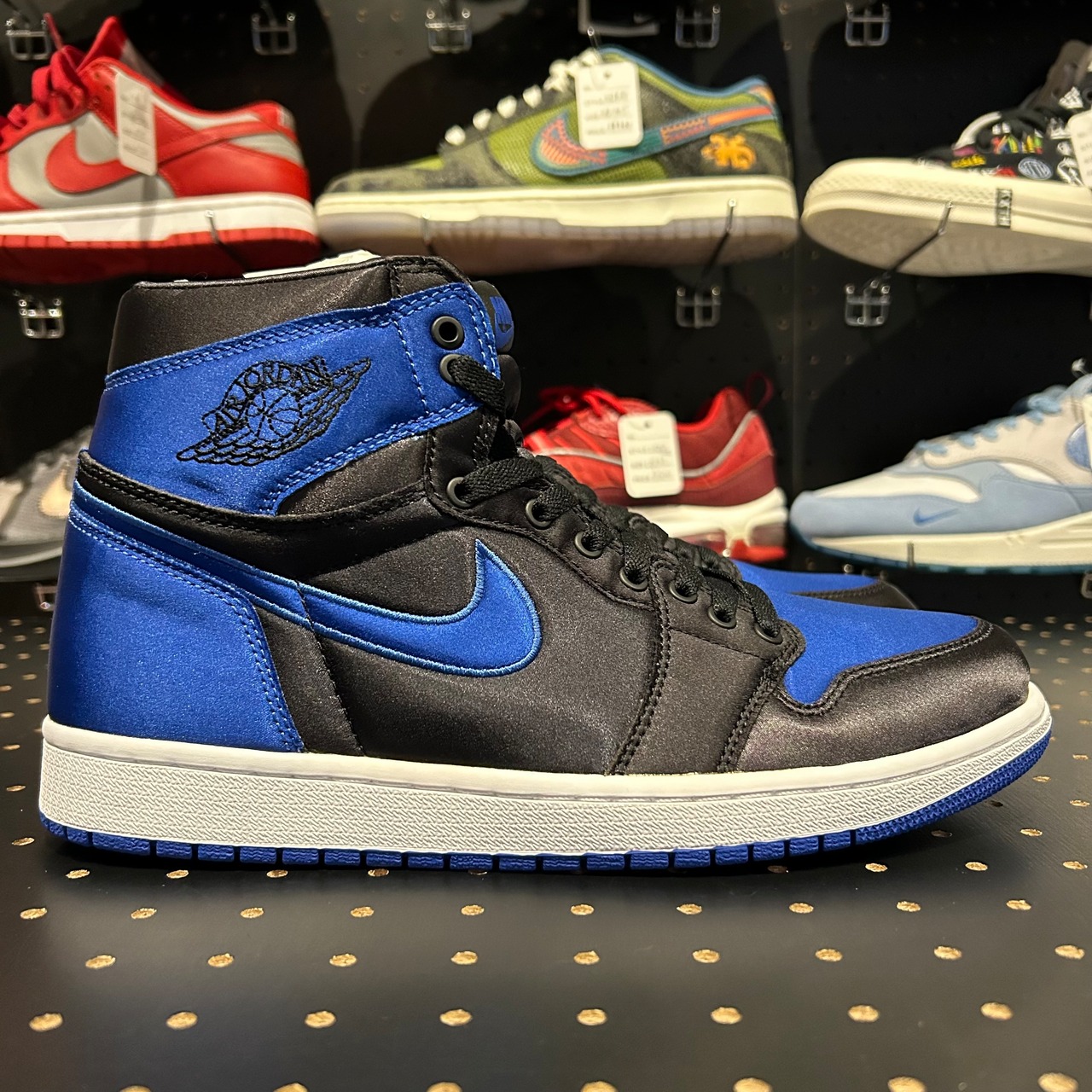 Jordan 1 Retro High Satin Royal (Numbered) US10/28cm