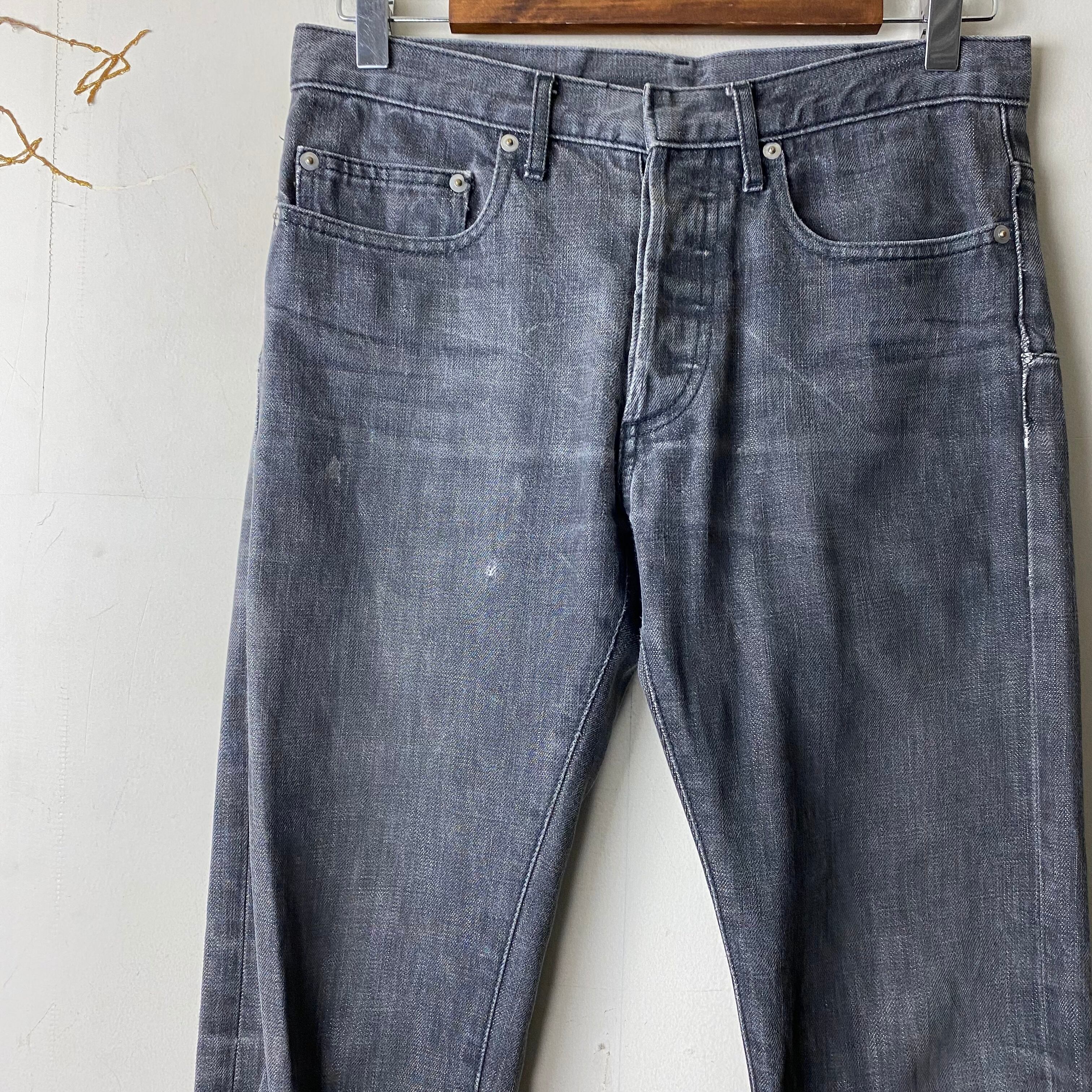 2003AW DIOR HOMME black skinny denim | NOIR ONLINE