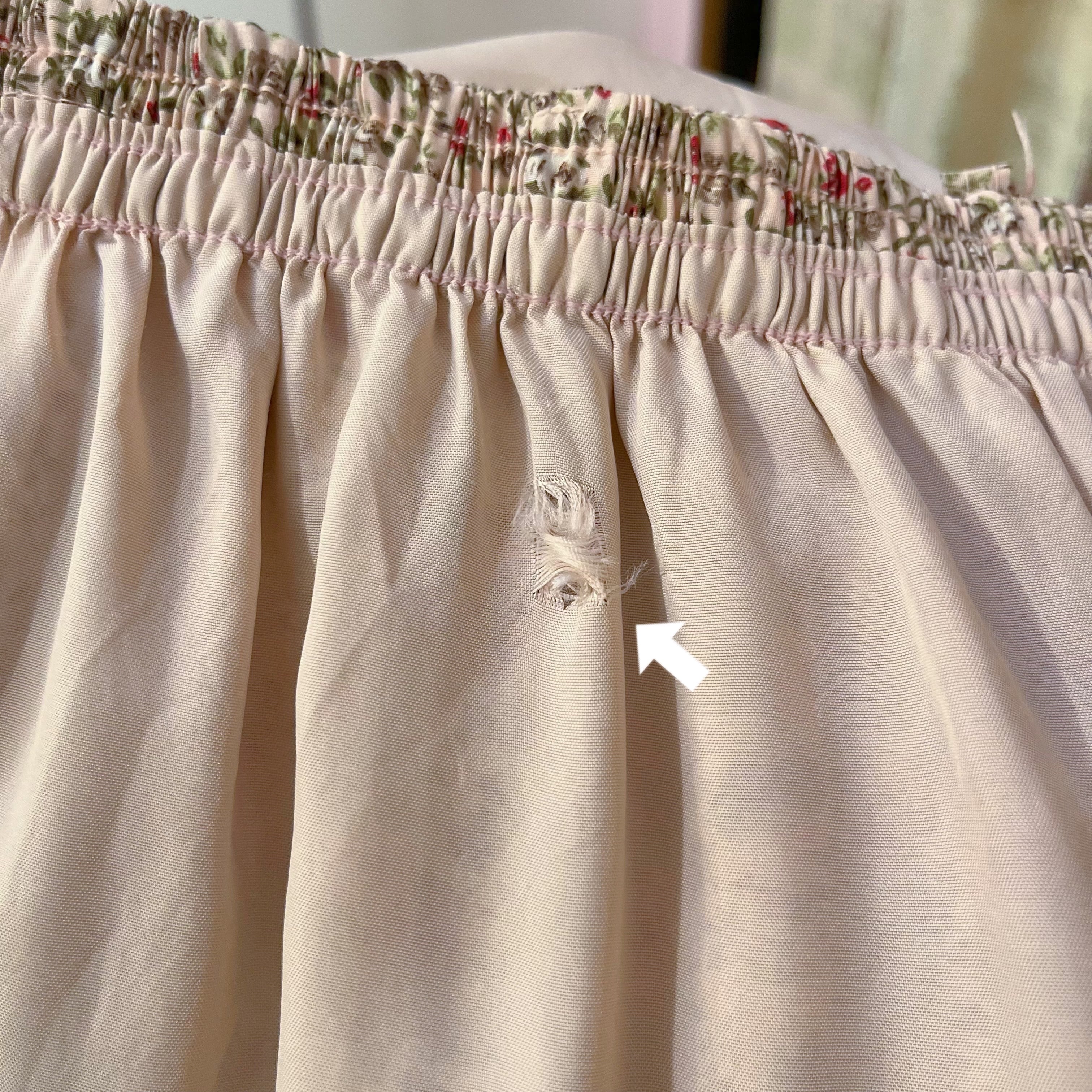 mini rose pleats skirt