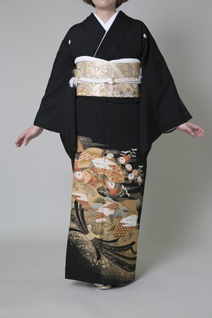 【レンタル】黒留袖 TEM-2（Mサイズ）