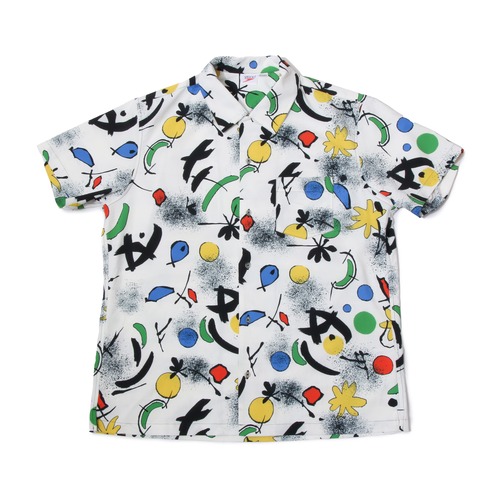 Speedo MultiPatternOpenCollarHalfSleeveShirt