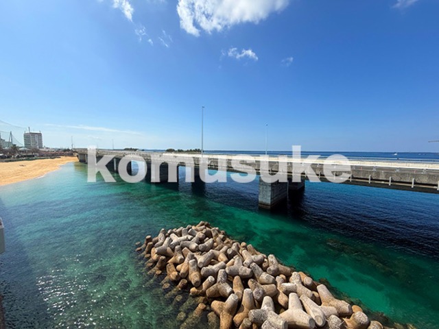 komusuke-select-013_橋・トンネル・道路_波の上橋×5枚