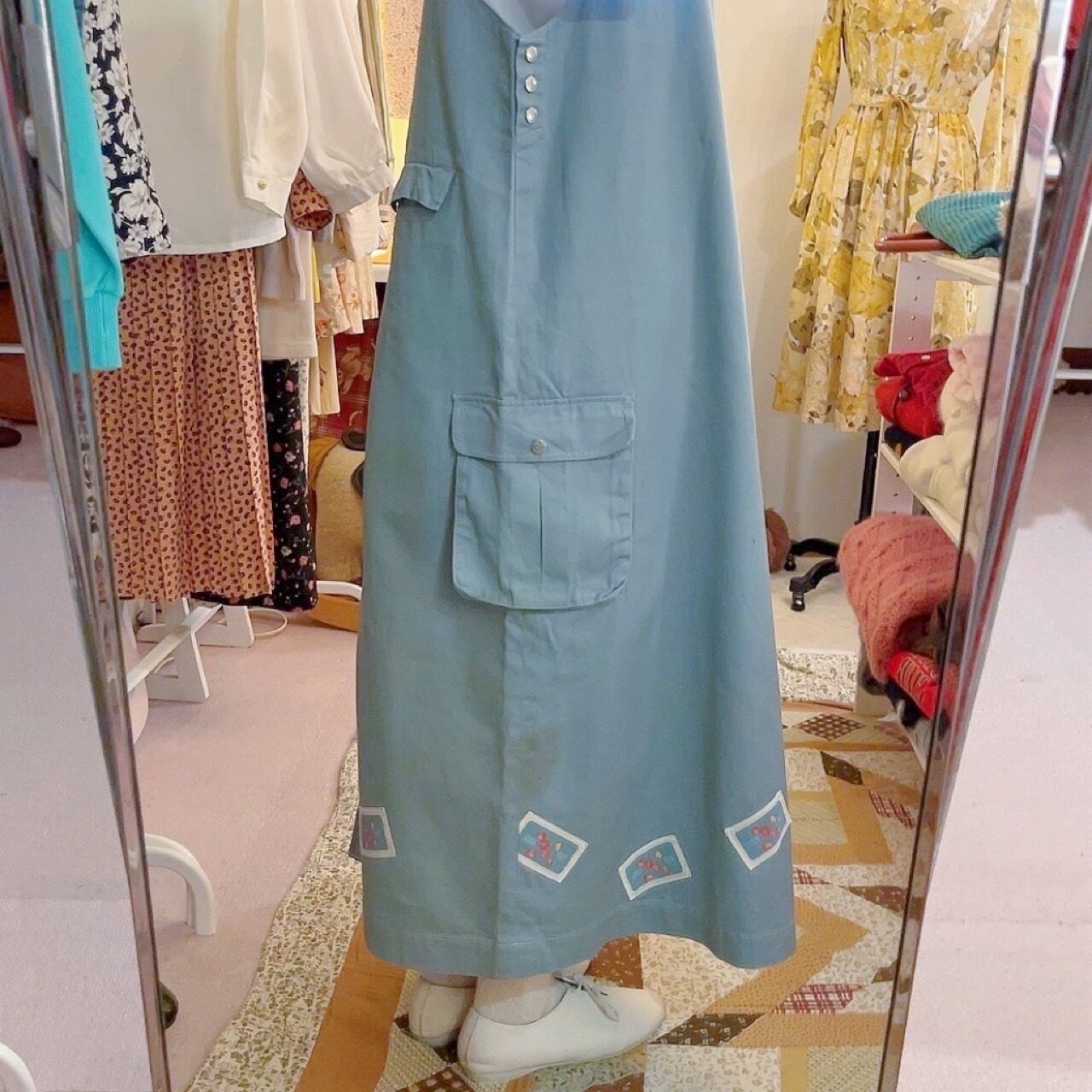 PINKHOUSE / strawberry jam jumper skirt