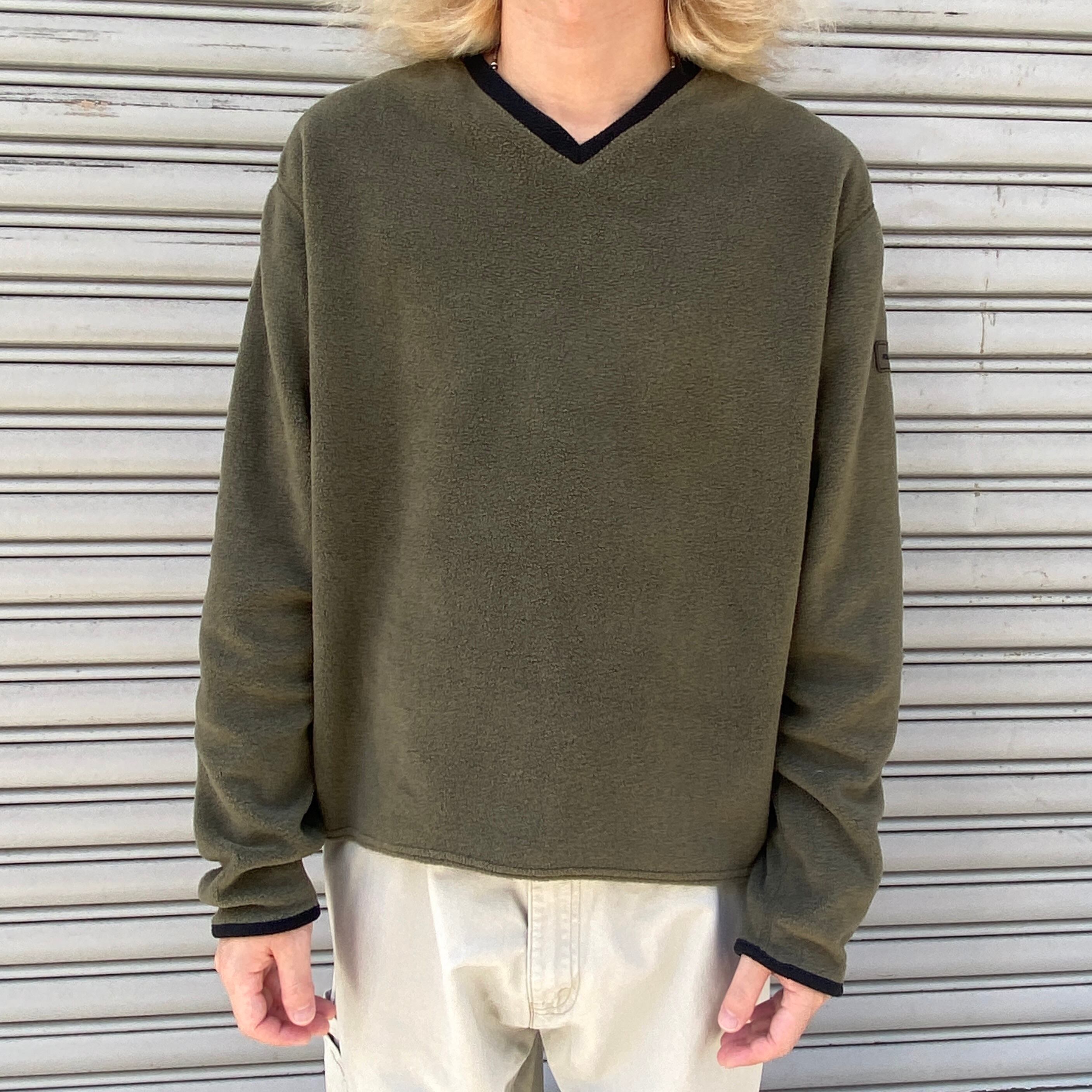 90s ポロスポーツ バイカラーVネックフリース ポーラテック 90s ポロスポーツ バイカラーVネックフリース ポーラテック