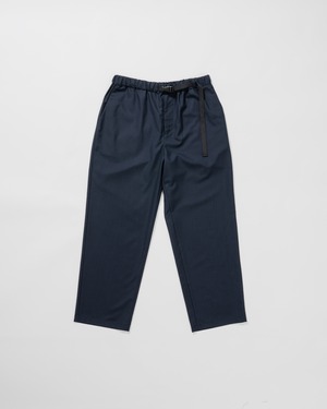 WOOLEN TROPICAL SLACKS-navy <LSD-BD1P1>