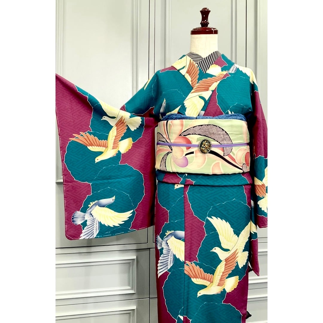 Pigeon*neo＊オリジナル着物 袷   kimono tento