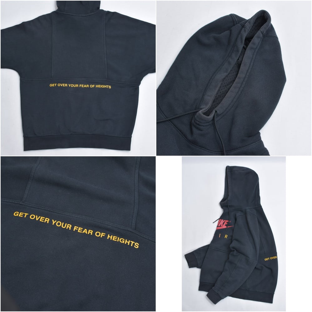 00s～ NIKE ナイキ 切り替えデザイン ロゴプリント スウェットパーカー