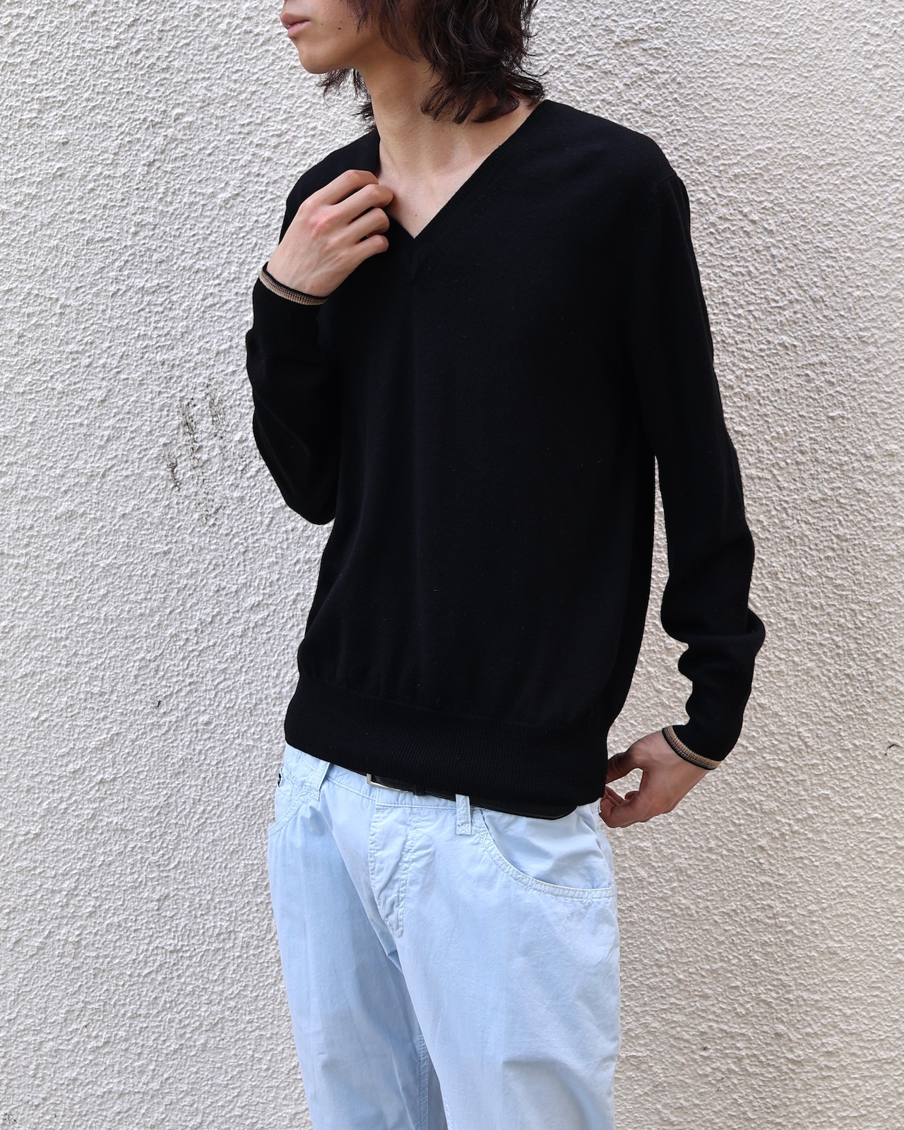 【Paul Smith】basic V neck knit
