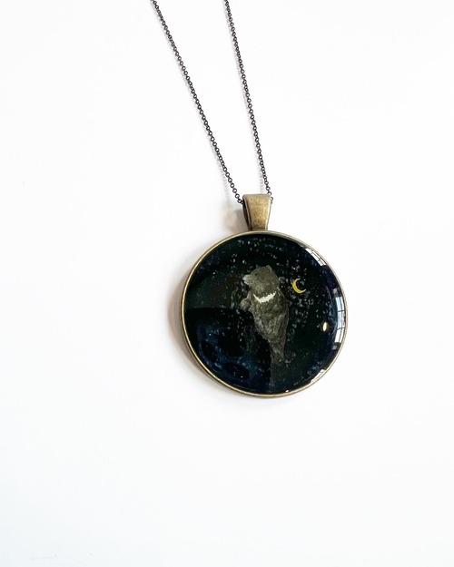 KARASKI イラストレジンネックレス