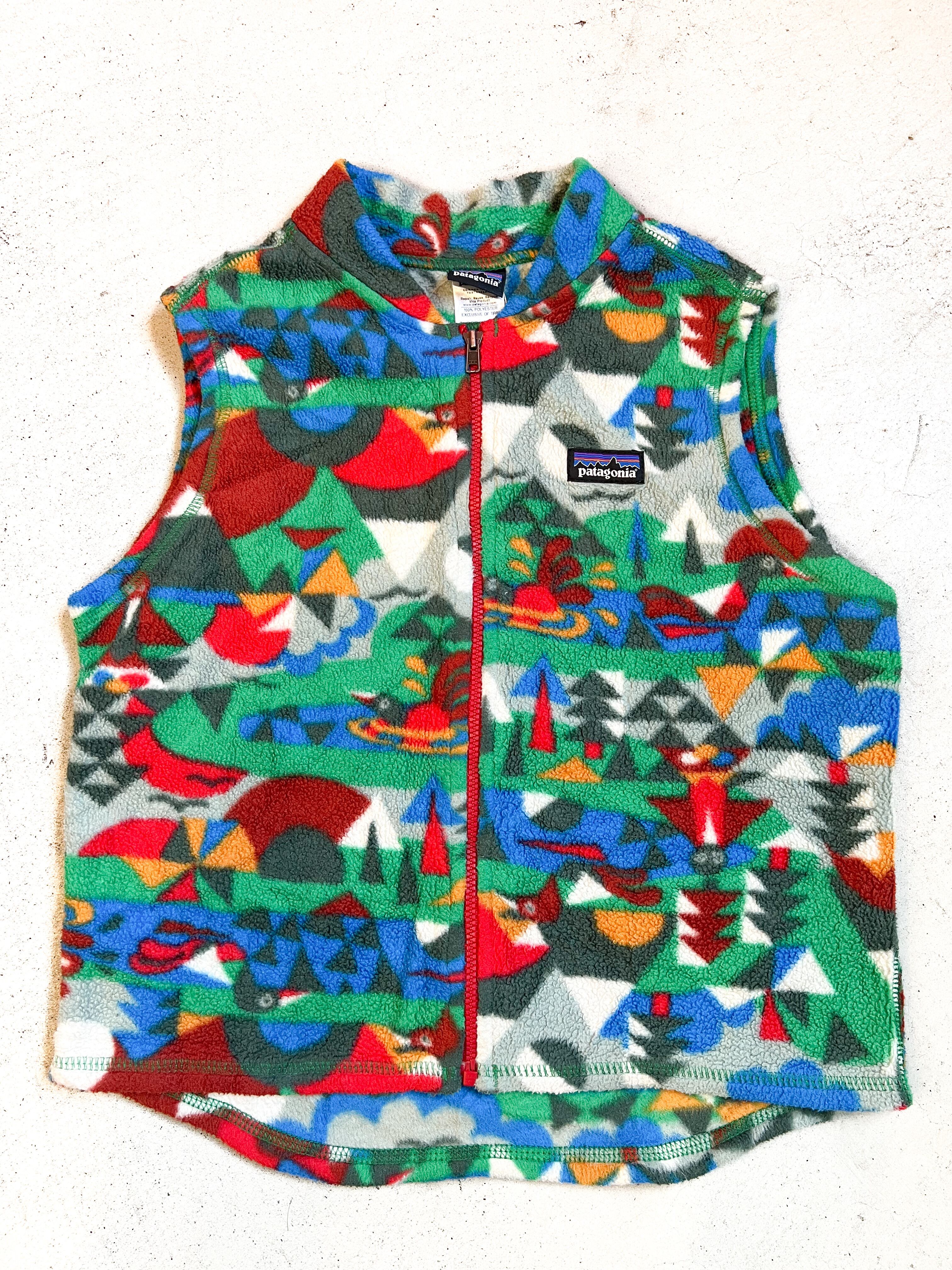 【115cm】USED パタゴニア Patagonia フリースベスト【10012】
