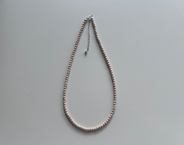 ［再入荷予定あり］#224 Touki base choker necklace silver925