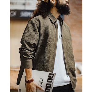 Front zipper design shirt P792