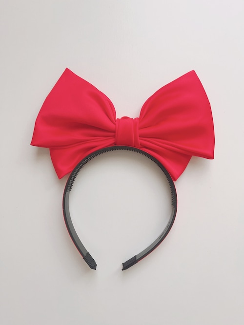 【即納】<mini recipe>  Ribbon hair band