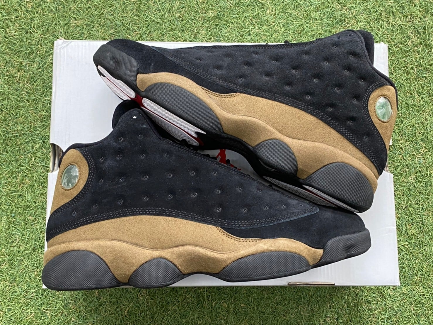 NIKE AIR JORDAN 13 RETRO OLIVE 414571-006 30cm 63411 | BRAND 
