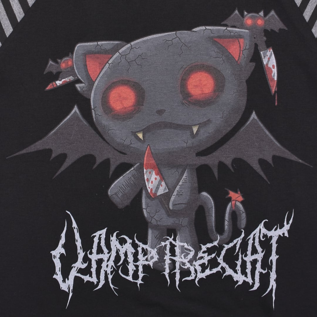 新作】VampireCatラグランTシャツ | VOLCAN&APHRODITE 公式通販