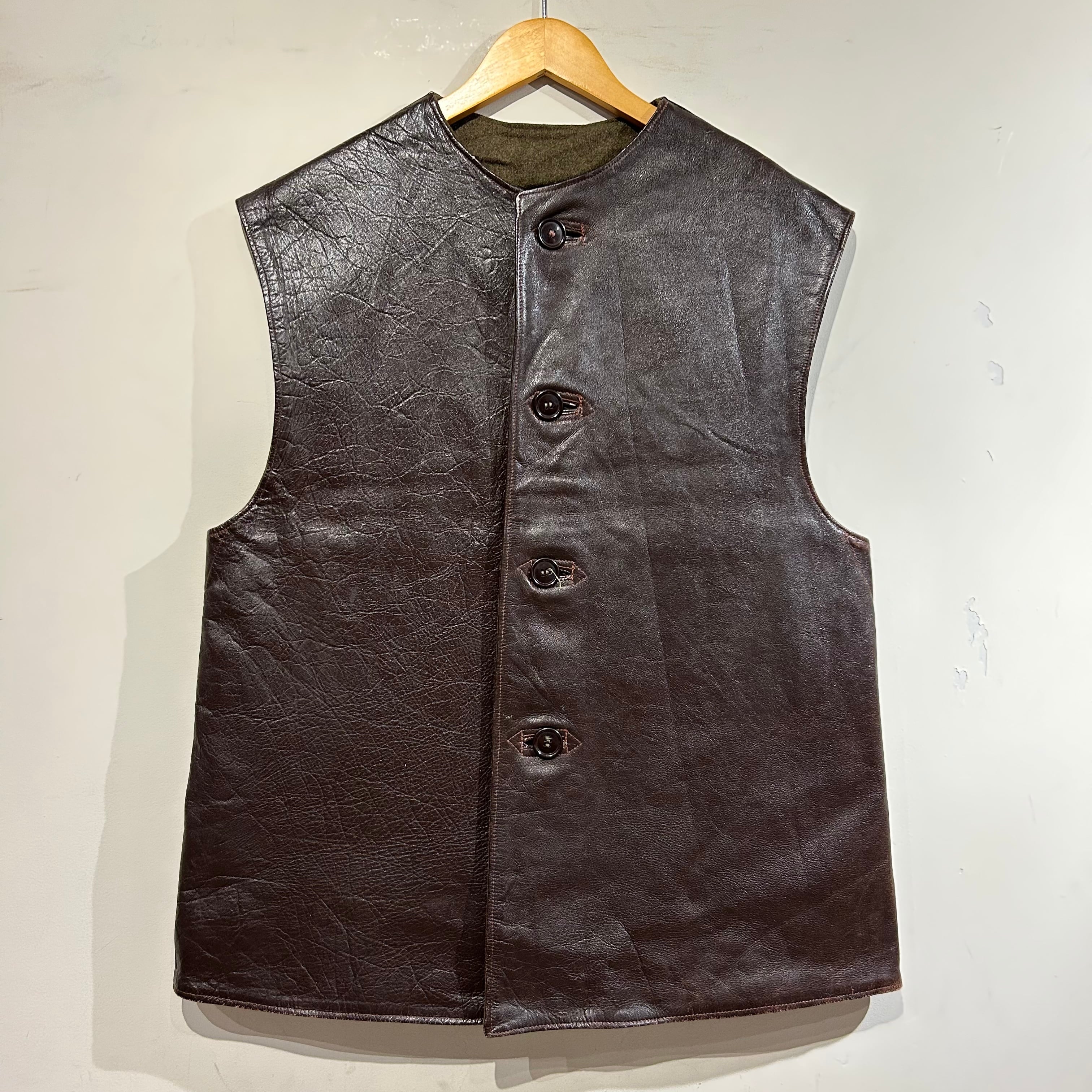 30's BROWN'S BEACH VEST ブラウンズビーチ ビーチクロスベスト