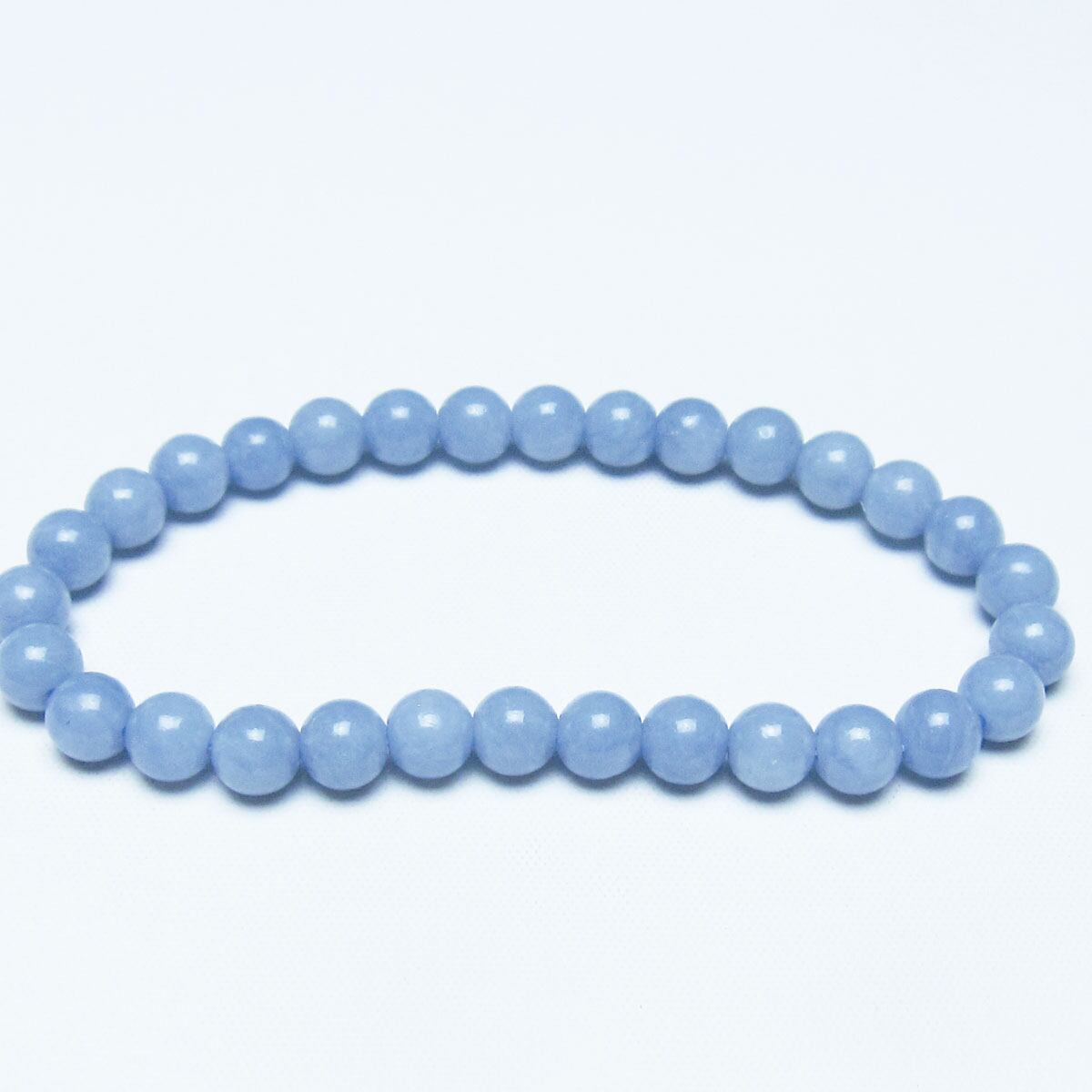 エンジェライト ブレスレット 6mm 一点物 メール便可 111-49491