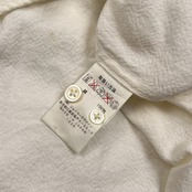 SHONAN DUKE ショウナンデューク ドッグ 刺繍入り BD 半袖シャツ サイズ M /ホワイト/ジョイマークデザイン