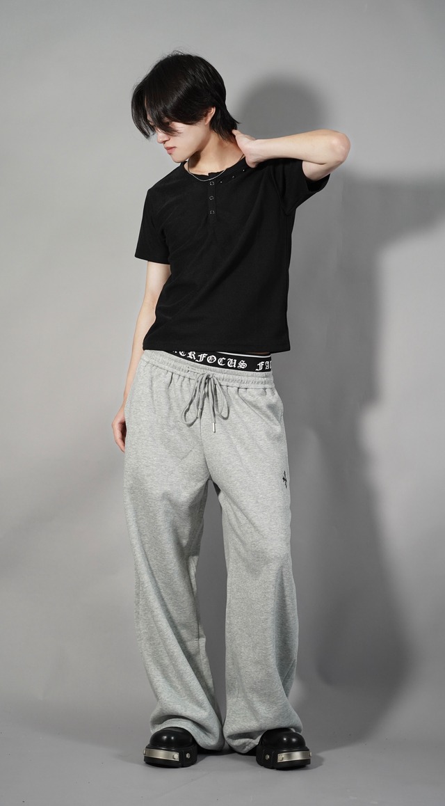 【ALUDE SELECT】cross pocket sweat pants