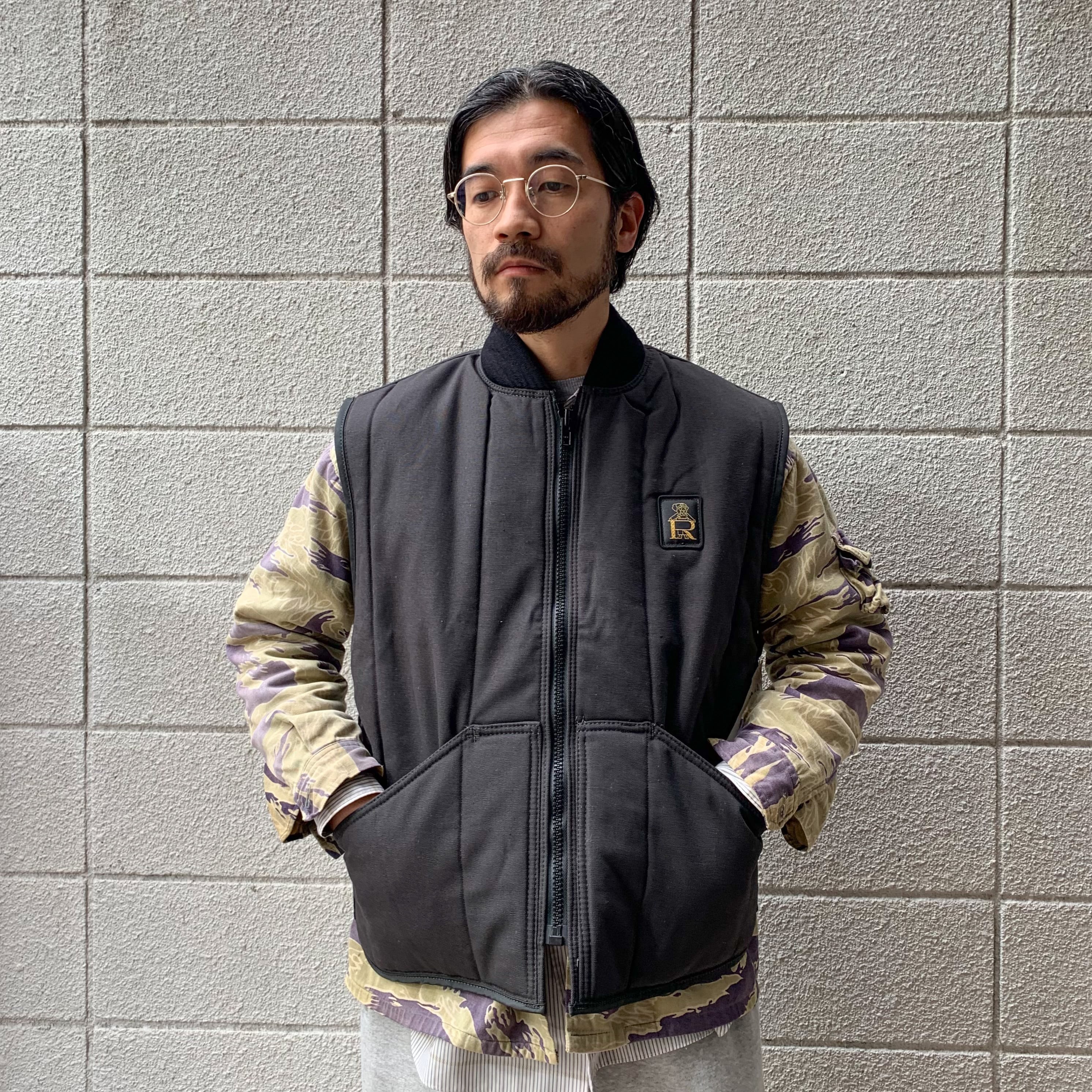 DEADSTOCK 90's REFRIGIWEAR INSULATED IRON-TUFF VEST / デッド