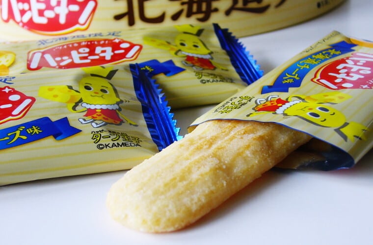 亀田製菓＞ ハッピーターン 北海道チーズ味 大容量 | 鶴井龜作商店