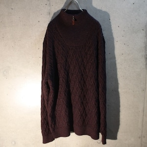 Half Zip Alpaca Sweater