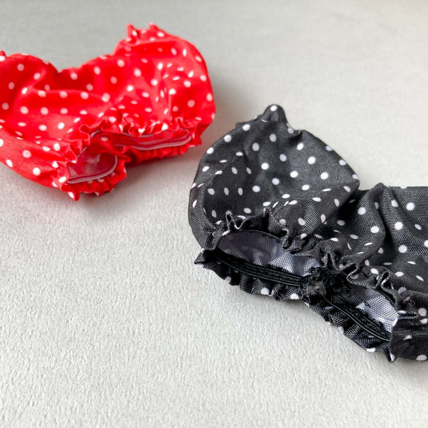 ミニチュア 白ドットのかぼちゃパンツ | Dua-アクセサリーパーツショップ