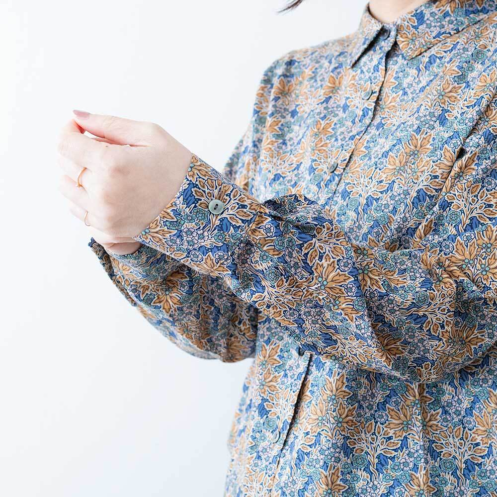 MidiUmi リバティプリントシャツ | LASQ store | ラスクストア