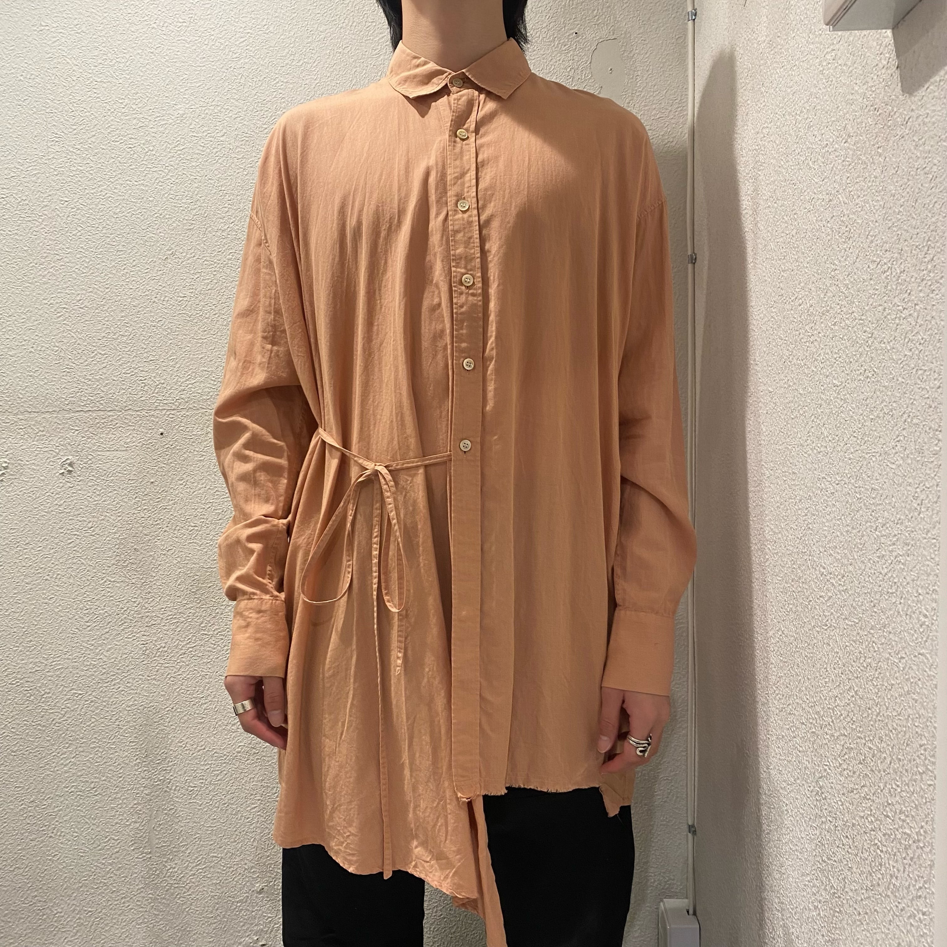 BED J.W. FORD　ベッドフォード　ロングシャツ　17SS-B-BL01　オレンジ系　SIZE1　170cm 62kg【表参道t03】 |  ブランド古着Brooch powered by BASE