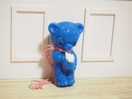 カラフルプラスチック ドイツの青いベア ピンク紐 画像2
