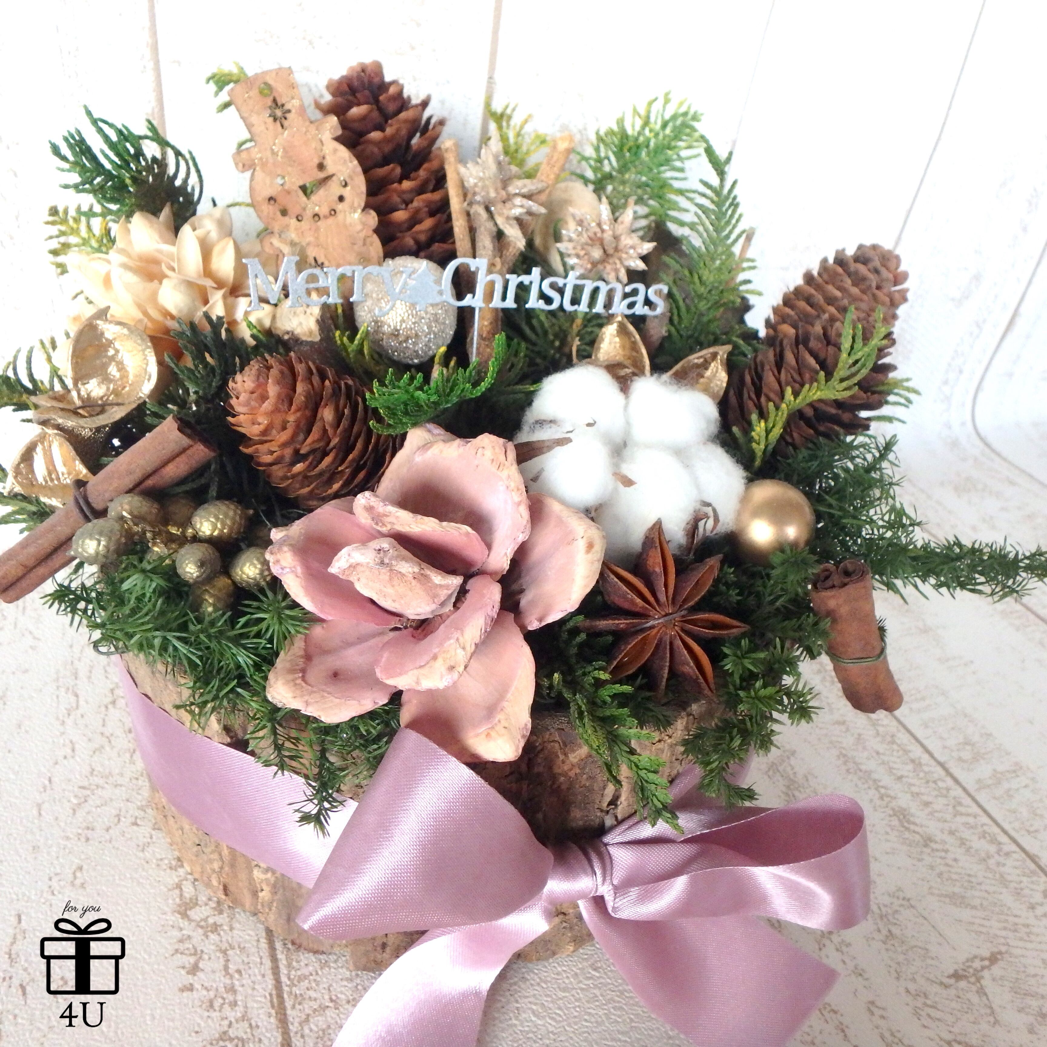 クリスマス】Merry Christmas✳︎雪だるま 直径約21cm！白樺
