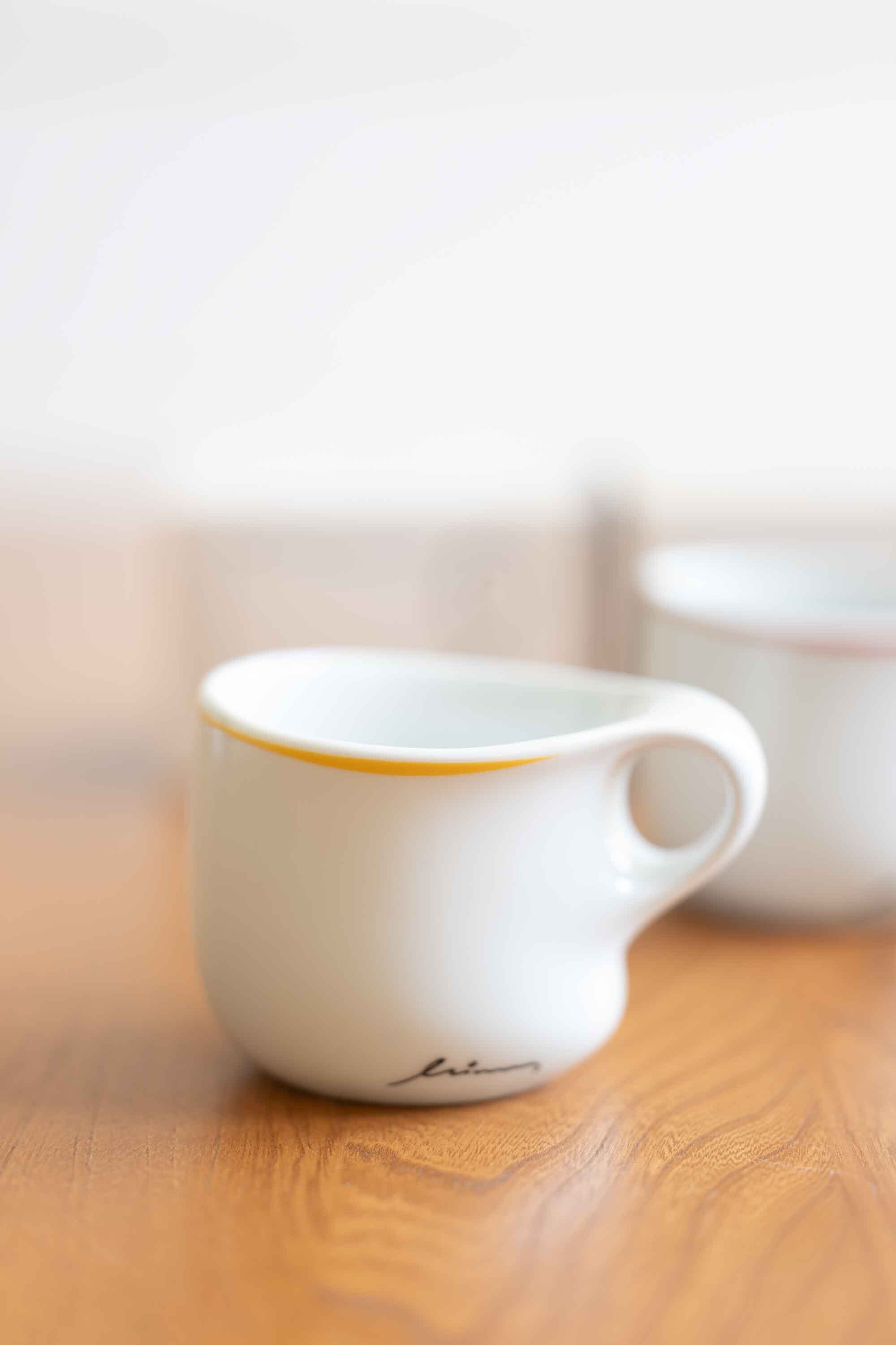 ロイヤルコペンハーゲン ILLUMS イルムス カップ コーヒーカップ YELLOWライン