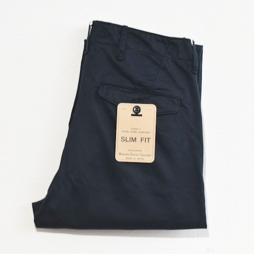 WORKERS | Officer Trousers Slim Fit Type 2　ワーカーズ  |  オフィサートラウザー スリムフィット チノ