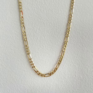 【14K-3-25】16inch 14K real gold chain necklace