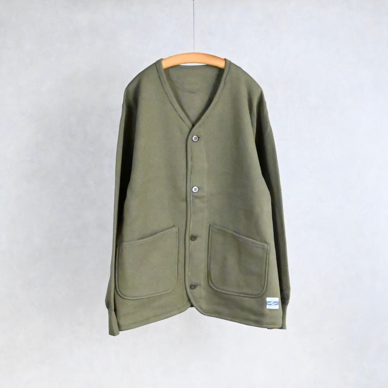 ARMY TWILL】PILE SWEAT CARDIGAN アーミーツイル 裏起毛 スウェット