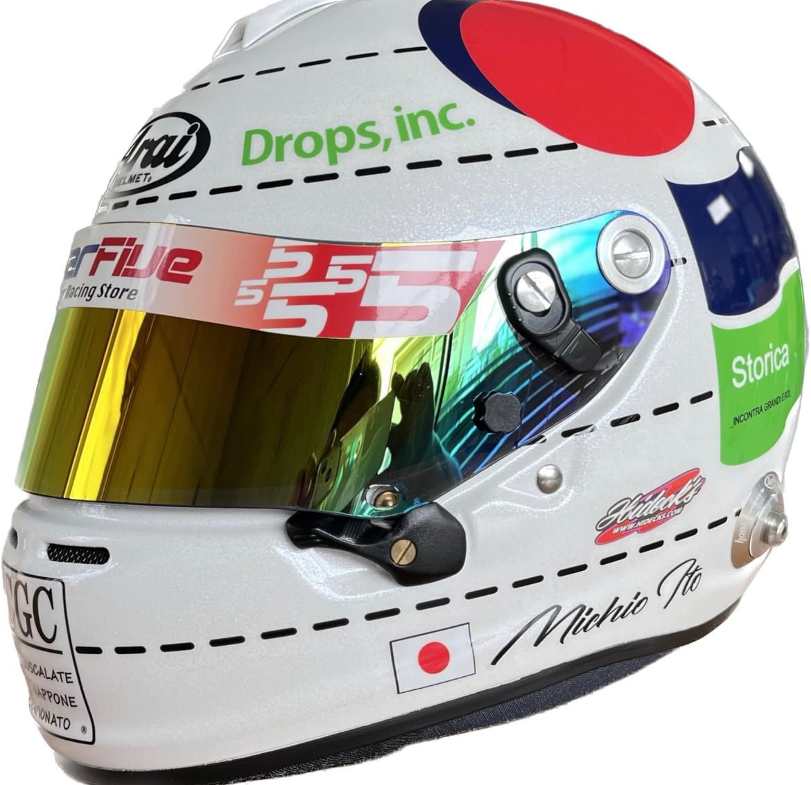 アライ フルフェイスヘルメット Arai ホワイト GP-6S 8859 4輪 アライ