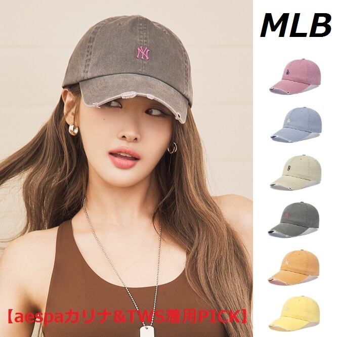 【MLB】Vintage Nano Unstructured Ball Cap ヴィンテージナノ
