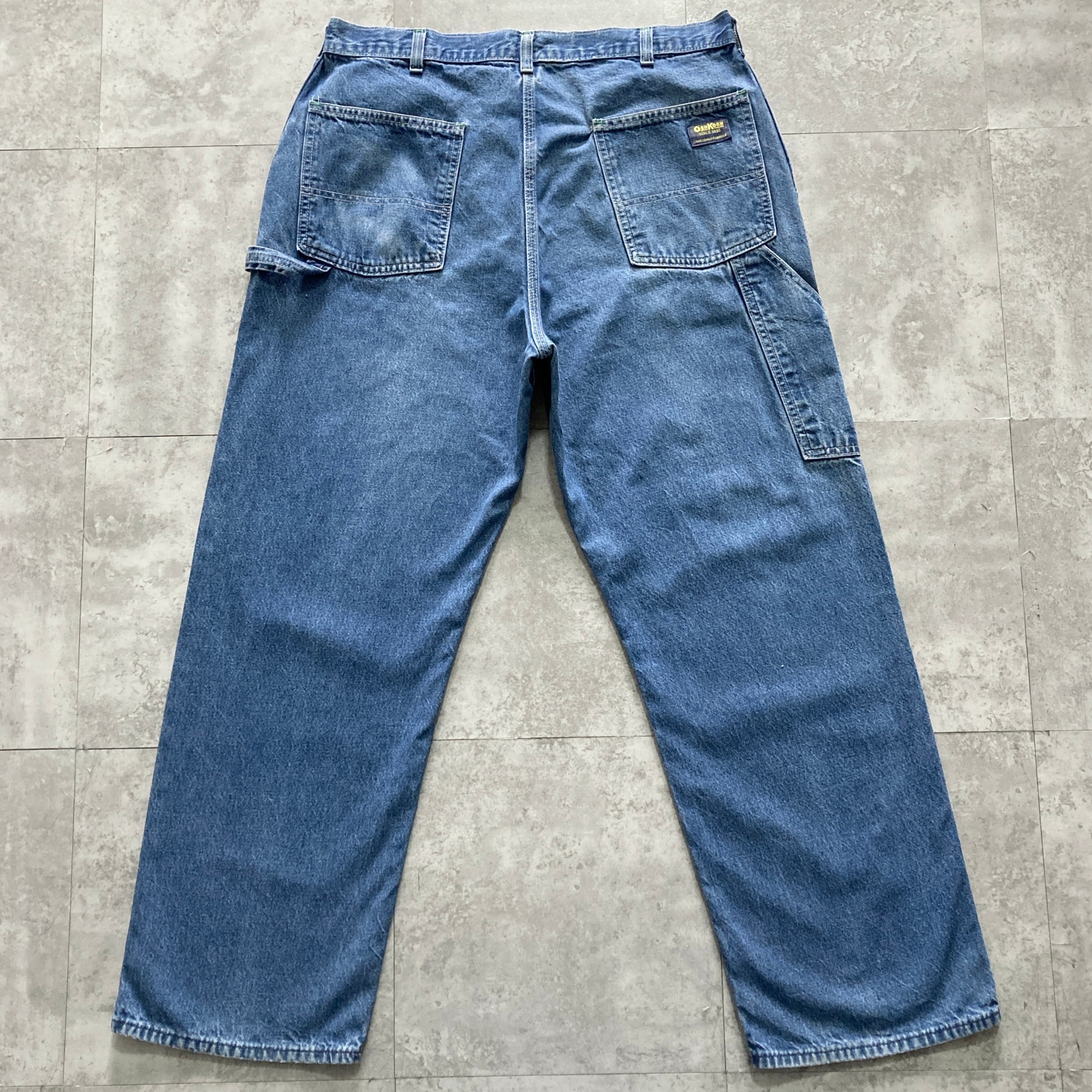 80s-90s】OSHKOSH オシュコシュ 42TALON タロンジッパー ロゴ刺繍 縦