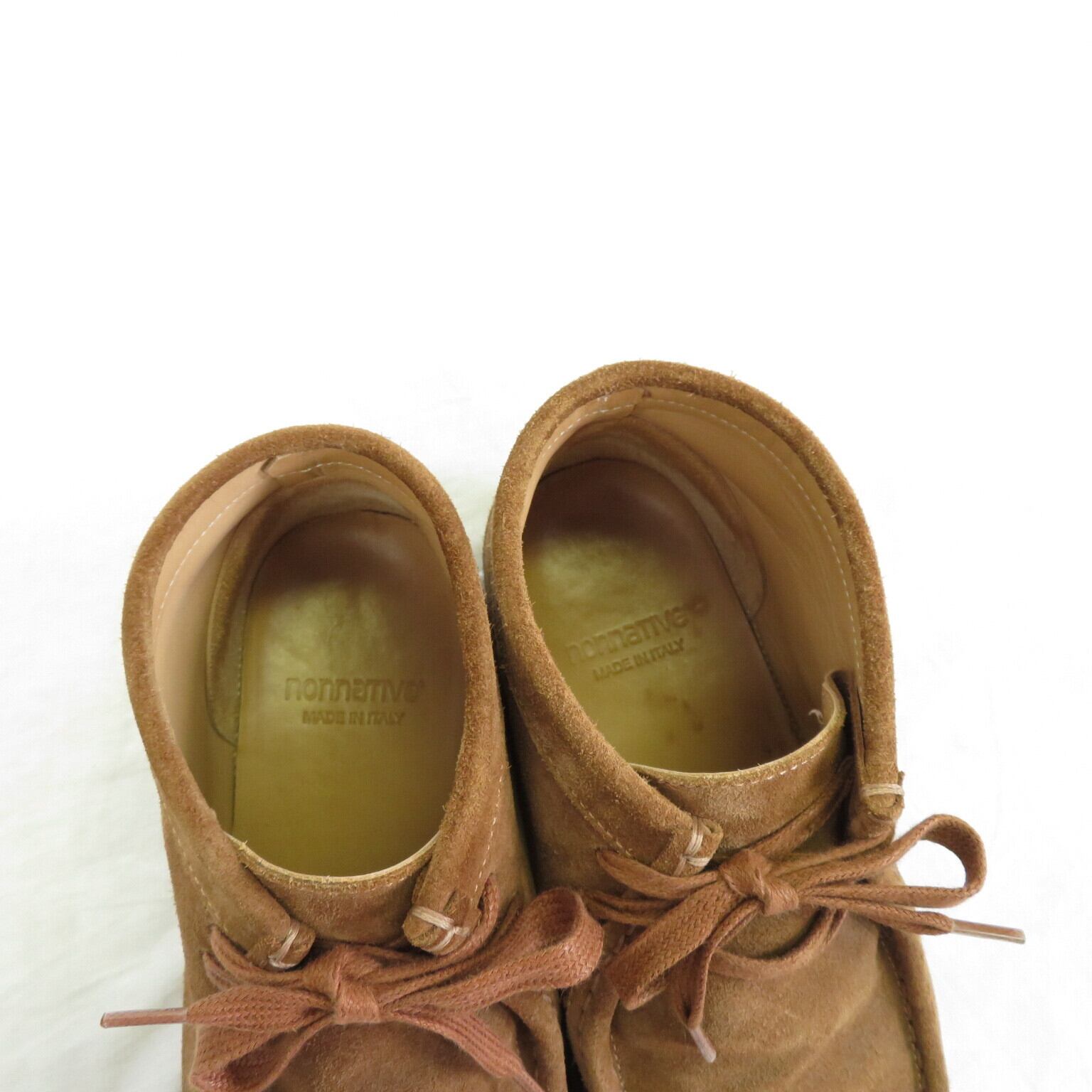 nonnative STROLLER MOC SHOES MID COW LEATHER スウェードレザー