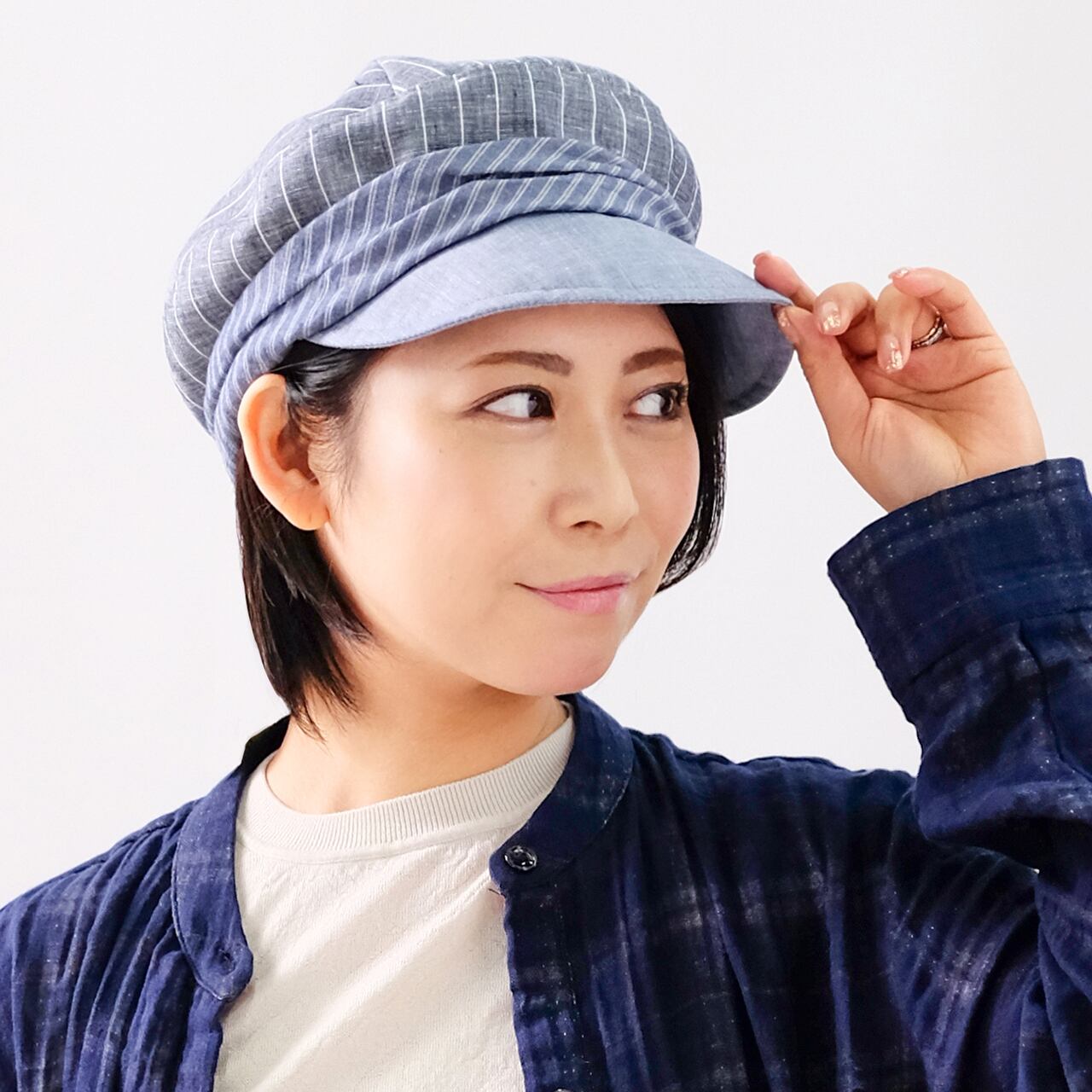 美品！水野ミリナー 帽子 キャスケット 受注生産品 - 帽子