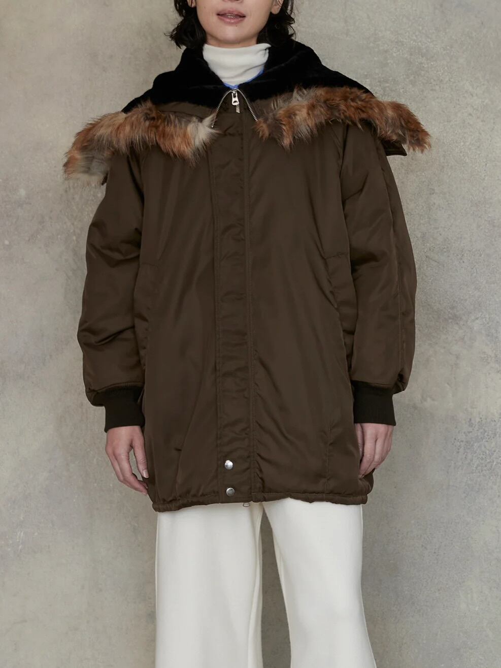 TICCA / ロングN2Bジャケット | anouk