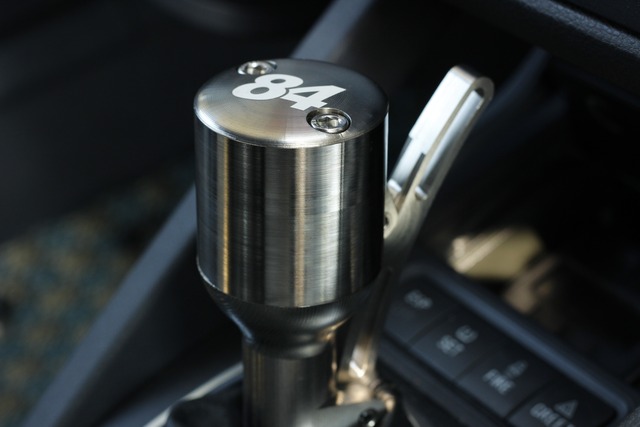 84baseオリジナルシフトノブ チタン製 84base