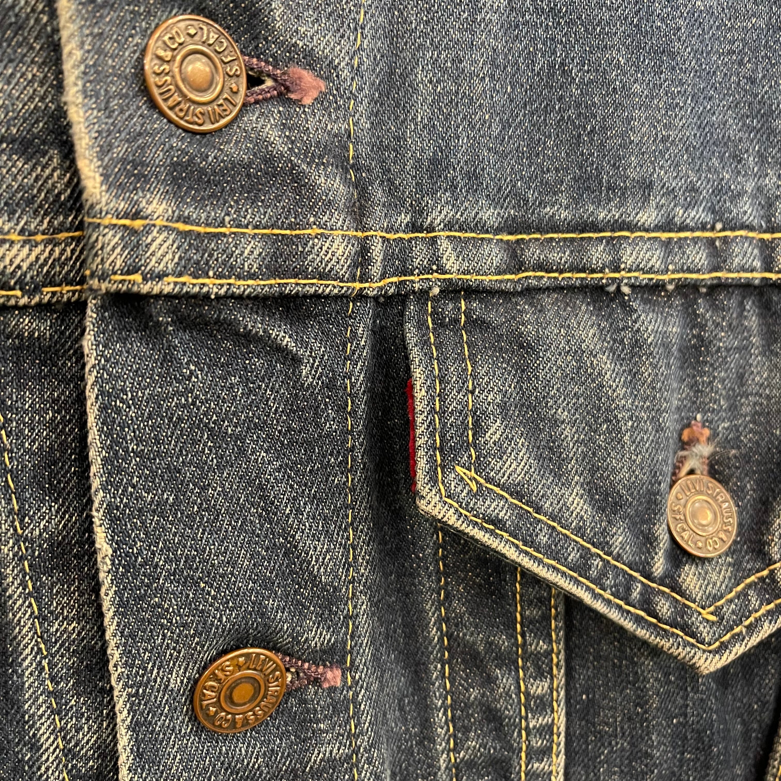 60s Levis 557 Denim Jacket | PAY ID