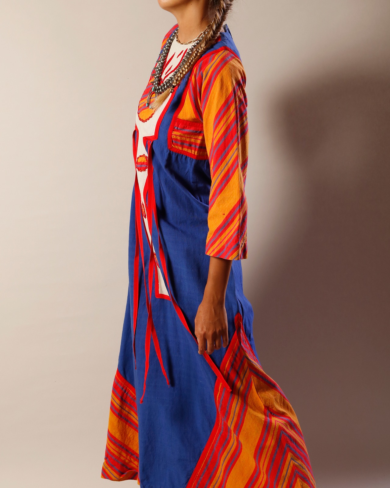 1970's Roberta Vercellino y Luis / Festival Dress